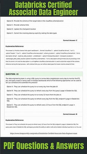 Databricks Certified Data Engineer Associate Exam| Databricks-Certified-Associate-Data-Engineer Exam
