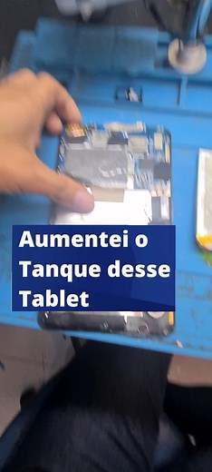 Instalando Bateria Melhor em Tablet Multilaser