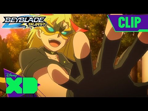 The Mysterious Masked Blader! | Beyblade Burst | Disney XD