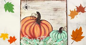 DIY Pumpkin Painting Tutorial For Beginners
