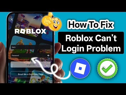How To Fix Roblox Can't Login Problem (2025 Working Solution)