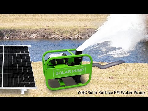 Solar Surface Water Pumps | Solar Powered System Water Pump 17m | WHC1500-110-17-50PM