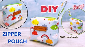 101K views · 126 reactions | Sewing Ideas | Easy Diy Cute Zipper Pouch | Sewing Tutorial At Home | #diy #pouch #coinpurse #sewing #sewingtutorial #sewingideas #sewingprojects #sewingtips | P&K Handmade | Facebook