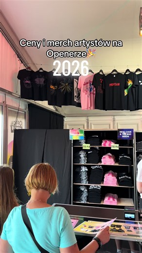 Co kupujecie? #koncert #zarralarsson #opener #festwial #merch | merch