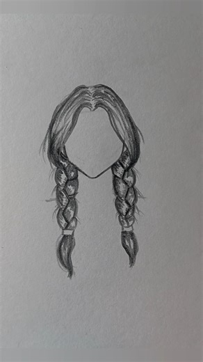 hiar tutorial ✨️ #art #drawing #shorts #viral #trending