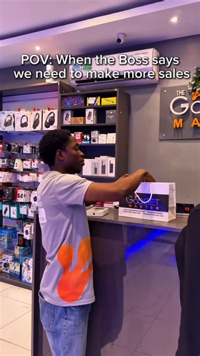 The Gadget Master Ghana on Instagram: "When the boss says we need to increase sales. “Say less” 😌 #WorkMode #SalesLife #BusinessInGhana #TheGadgetMaster"