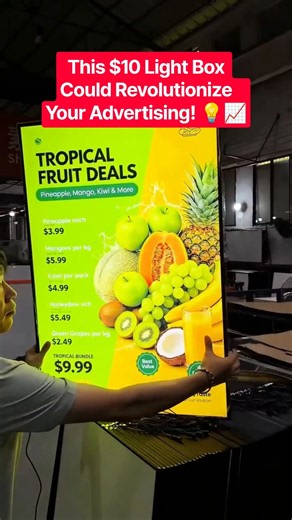 Forget Expensive Ads! This $10 Light Box Grabs Attention 24/7! 💰