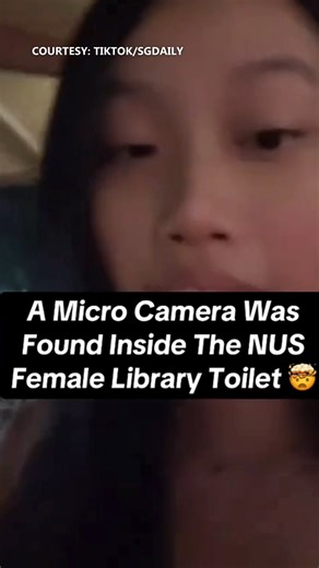 6.9K views · 38 reactions | Micro camera found inside female library toilet? | The Independent Singapore | Facebook