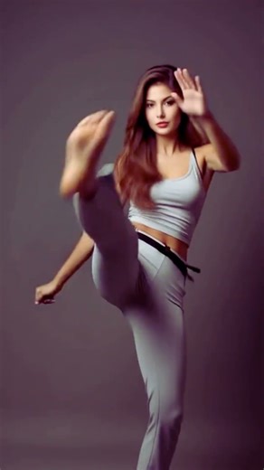 Fitness Meets Martial Arts 🔥 Female Karate Workout Motivation