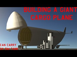 Building a giant cargo plane in KSP 1.10