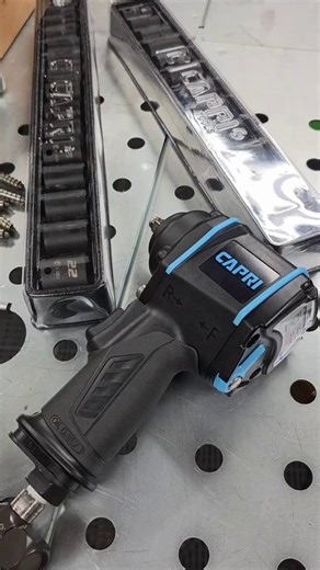 Don’t let the size fool you — this Stubby hits like a heavyweight. 🧰 @jameswestwelding #CapriTools #ImpactWrench #StubbyImpact #ProGradeTools #BuiltForPros #CapriPower
