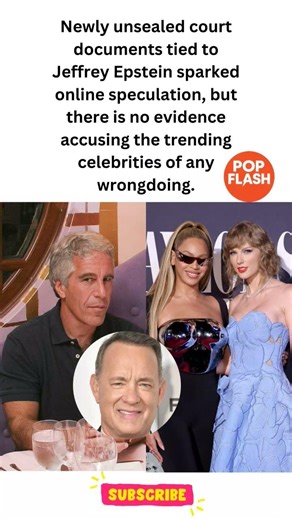 Jeffrey Epstein Court Files Go Viral — Celebrities Trend Amid Online Speculation