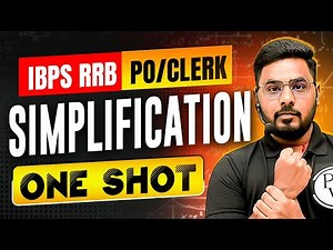 IBPS RRB PO & Clerk 2025 | Simplification for Bank Exams One Shot | Quant by Sumit Sir