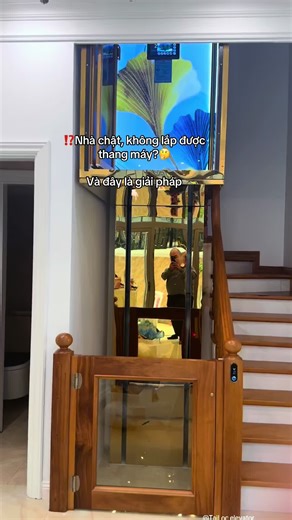 THANG MÁY MINI OPTION BALÔ✨ 📦 Mang vào là lắp – không đục phá 🏠 Phù hợp nhà ống, nhà phố cải tạo ⚡ Dùng điện sinh hoạt 220V 👉🏻inbox để được tư vấn free!! #xuhuong #thangmaygiadinh #tailocelevator #thangmaythuyluc #thangmaymini #nhacaitao #xuhuongtiktok #thangmay