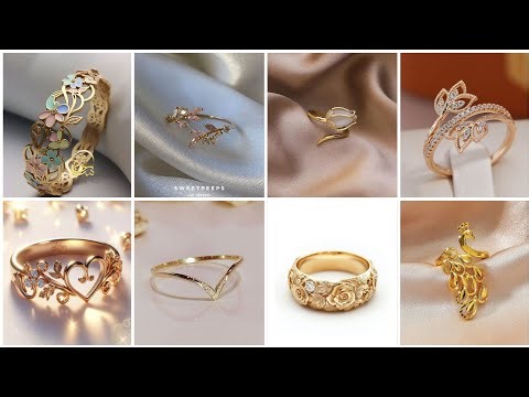 Most Beautiful Ladies Ring Design Ideas | Beautiful Ring Designs in Gold and Artificial |