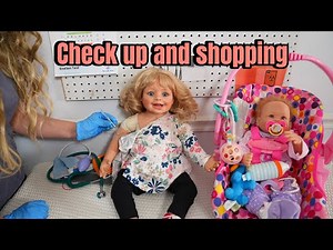 Reborn Mom Vlog Summer's check up and shopping at Walmart