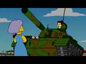 Animation The Simpsons: Tiananmen Square Massacre