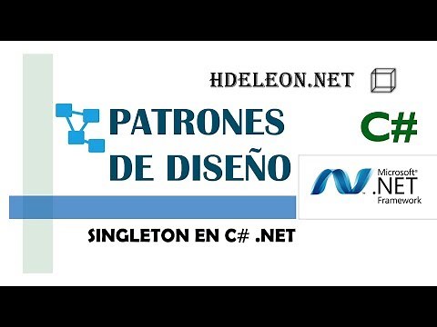 Singleton en C# .Net | Patrones de diseño | design patterns | #1