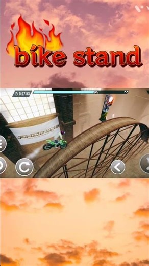 bike stand in gaming 💪💪#shortsvideo #gaming