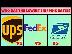 Cheapest Way To Ship FedEx vs UPS vs USPS for eBay shipping Labels