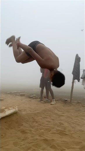 Slow mo front flip #flip #teambackflip #frontflip #stunt #viral #shortvideos #army