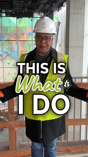 As the City’s Construction Projects Administrator, Priscilla Tyree Williams oversees design and construction of vertical construction projects, like the new City Hall building. Her favorite part of the job is seeing big ideas come to life! | #Raleigh #RaleighNC #ThisIsWhatIDoRAL | City of Raleigh - Government