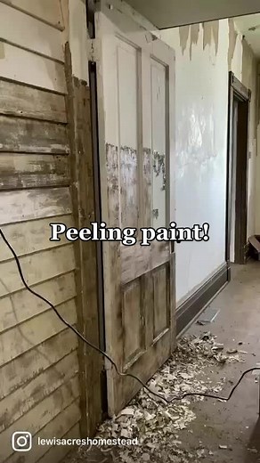 Peeling Paint with Heat Gun Tips and Tricks