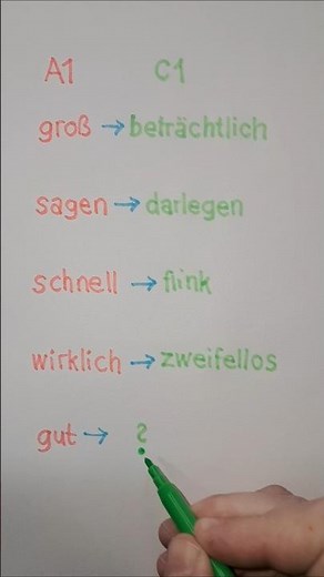 Do you know a synonym for "good"? 🤔 | German Quiz