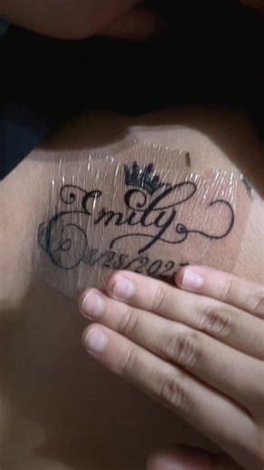 Throw back to when he first got his tattoo🥹#tattoo #fypシ #foryou #fyppppppppppppppppppppppp