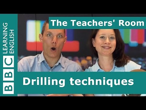 The Teachers' Room: Drilling techniques