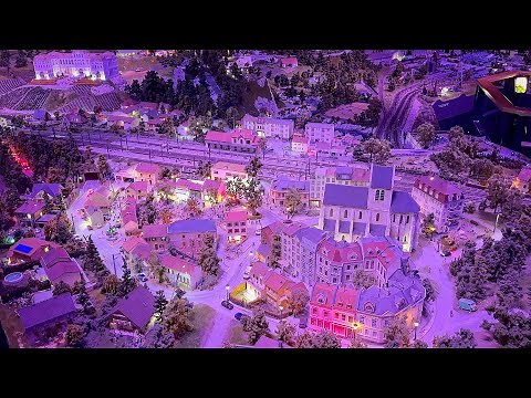 One of the Best HO Scale Model Railway Layout in France
