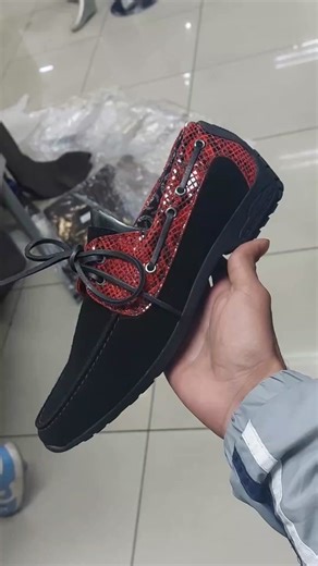 Black & Red Rossimoda Boat Shoe Now Available In-Store And Online