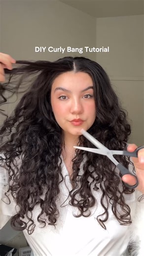 Brianda Gonzalez on Instagram: "My diy curly bang tutorial went viral and so many people shared how well it worked out for them, so I wanted to reshare my detailed step by step tutorial懶✨Follow for more curly hair tips✨ • • • #beforeandafter #curlyhair #curlycut #hairtransformation #curltransformation #curls #curlyhairstyles #hairstyle #transformation #curlyhairroutine #hairroutine #hairhacks #naturalcurls #hairinspo #curlyhaircommunity #cachos #rizos #rizosnaturales #curlyhaircut"