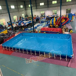 [Hot Item] Above Ground Deep Steel Metal Frame Pool for Water Park