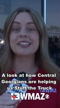 A live look at how the city of Milledgeville is stuffing the truck | Here's how you can too