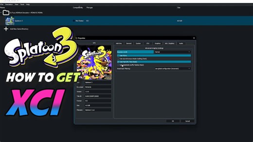 How to get Splatoon 3 XCI and Play on PC Tutorial
