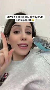 I just repeat whatever Maviş says 😂