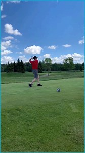 Here's a video that one of our followers sent us of their nephew, Daniel playing cross-handed. 😱 If I tried to play golf cross-handed I would probably ___________________________. 😅 | Me and My Golf
