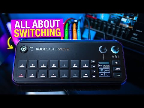 How to Switch Cameras with the Rodecaster Video