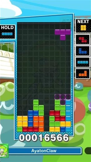 途中パフェ(レート戦) #ゲーム #人気になりたい #テトリス