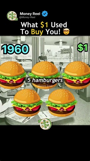 What $1 Used To Buy You! 🤯 #MoneyReel #moneymindset #wealthpsychology#history#SideHustle#dollar #usa