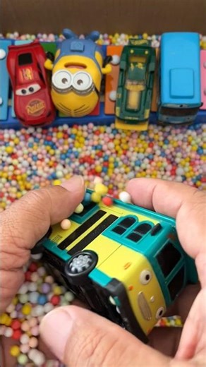 Toy Unboxing: Unique Bus with Curved Window Design#viral #trending #unique #bus #curve #design #toy