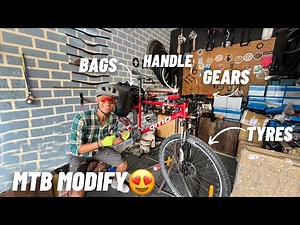 Finally apni MTB ki modification kardi Tour se pehle😍| MTB Vlog