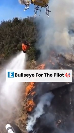 393K views · 4.8K reactions | There is so much skill and precision at work when operating a helicopter for waterbombing. | Interesting Engineering | Facebook