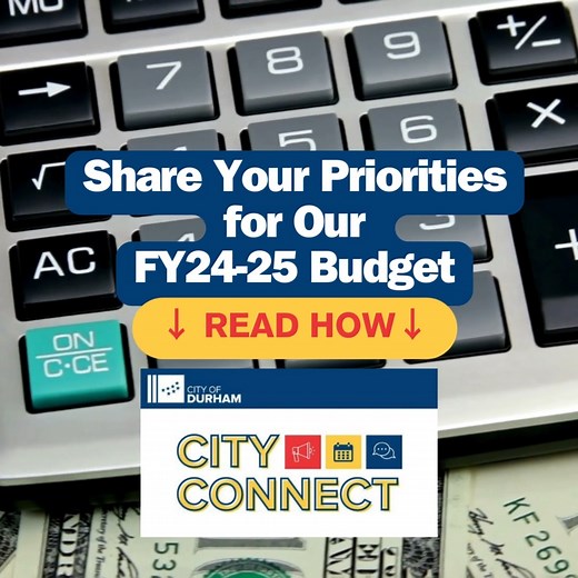 Our annual budget process is ramping up, and there are opportunities to make your voice heard. In our new #CityConnect, learn about our process and how to share your funding priorities with City Council. 🔎Read: https://bit.ly/3UBA5Sm 📨Subscribe: durhamnc.gov/5121/Newsletters | City of Durham, NC Government