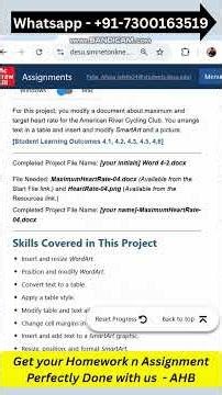 Word 365 Chapter 4 Project 4-2 Guided | SIMnet