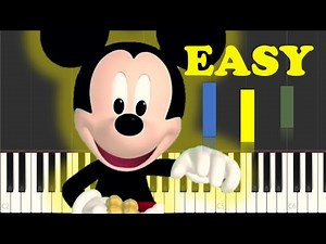Mickey Mouse Clubhouse Shake Your Peanut Piano Tutorial