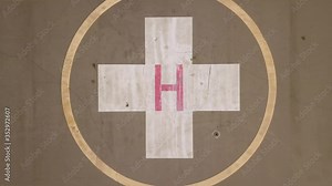 Takeoff and landing on a helipad.