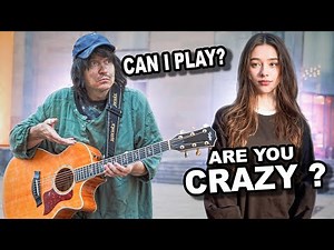 A GUITARIST PRETENDED to be HOMELESS and pranked STREET MUSICIANS found a dream