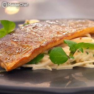 It's easier than you'd think to cook smoked trout at home - let Monica Galetti talk you through it! 😃 See more #MasterChefUK The Professionals on BBC iPlayer | MasterChef UK